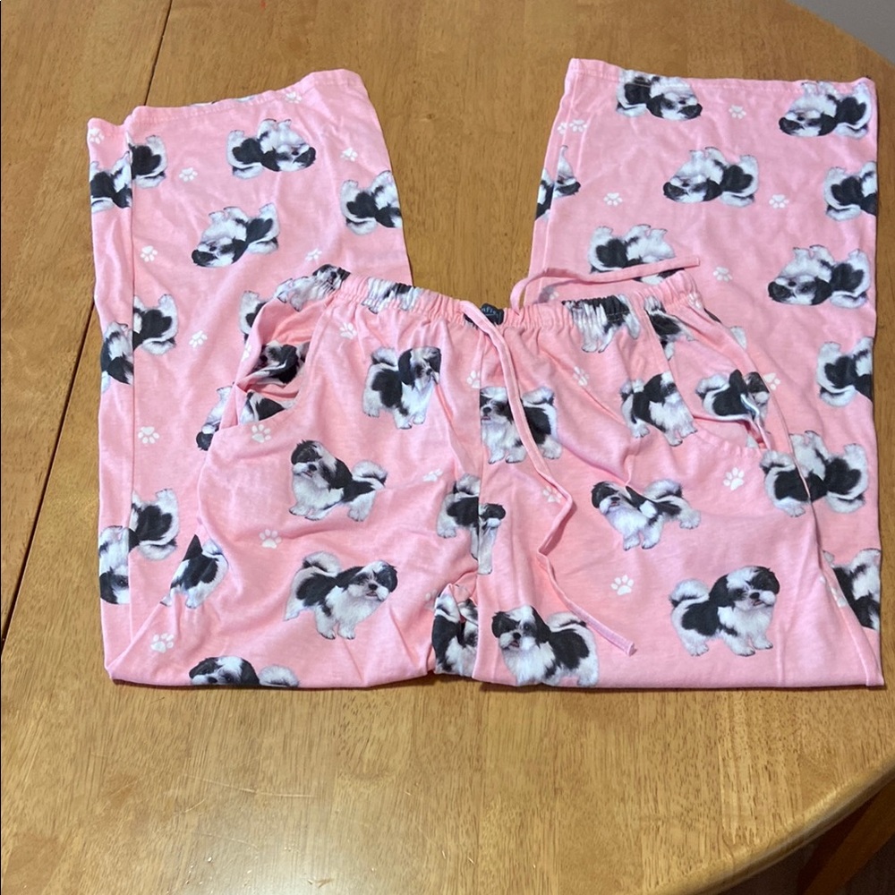 Comfies brand womens sz small dog pj pants